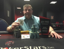 Big One – Serge Lenaerts s’adjuge le High Roller